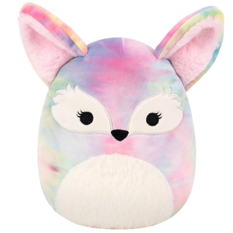 8-Inch Paulette the Rainbow Tie-Dye Fennec Fox 8″