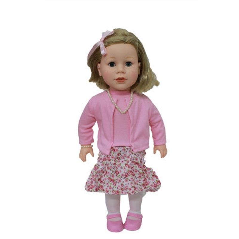 Beverly Hills, 18″ Doll, Blonde Hair & Every Day Outfit