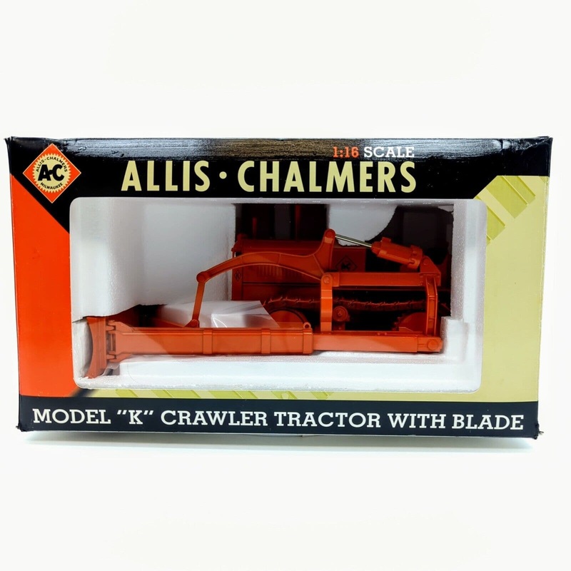1/16 Allis Chalmers Model “K” Crawler Tractor w/ Blade By SpecCast