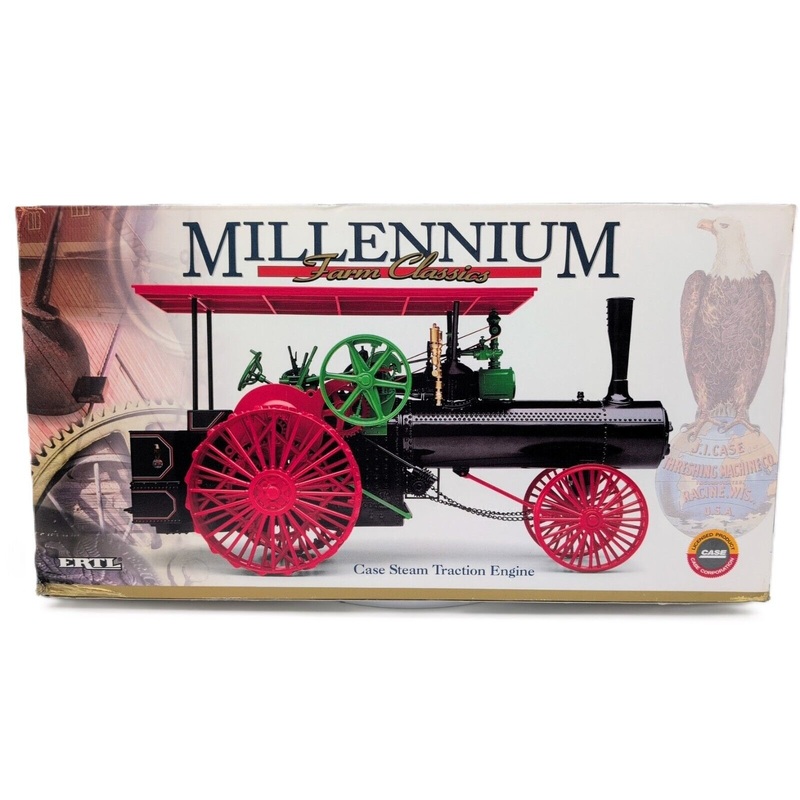 1/16 Case Steam Engine With Canopy, Millennium Series, High Detail