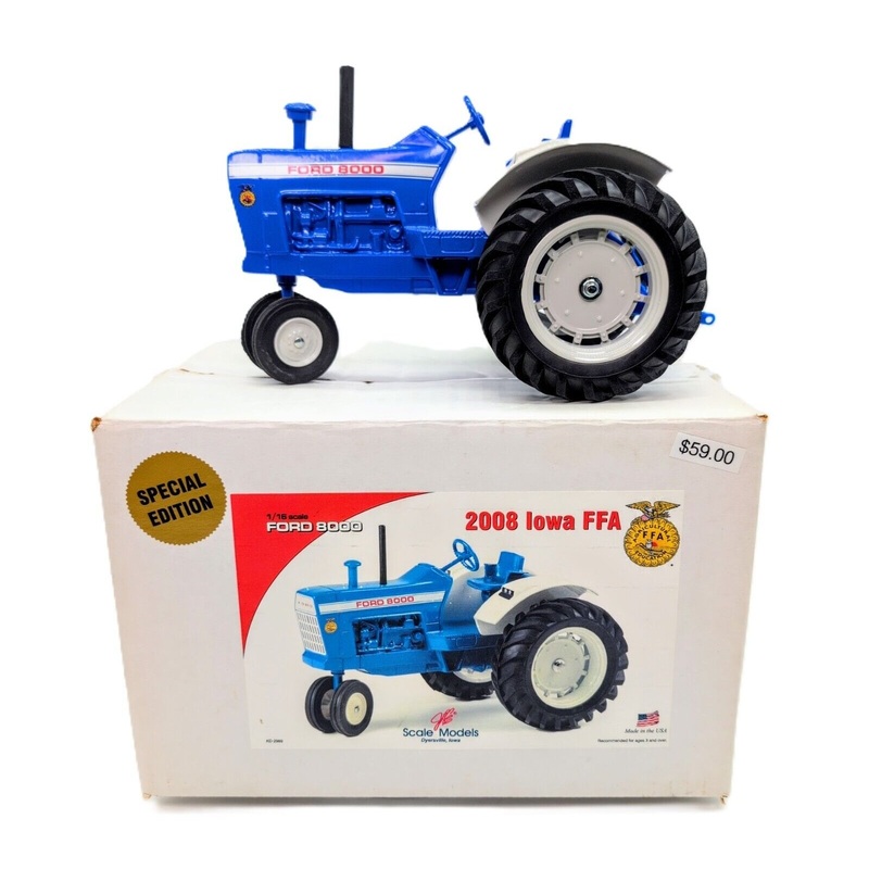 1/16 Ford 8000 Tractor With Narrow Front, 2008 Iowa FFA