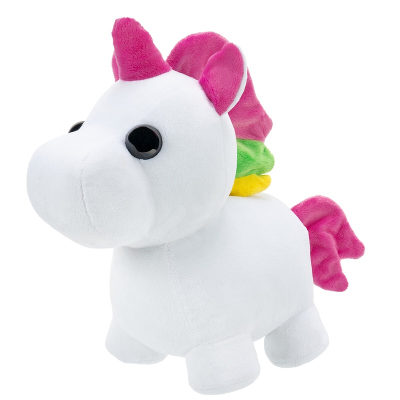 Adopt Me! Neon Unicorn Light-Up Plush
