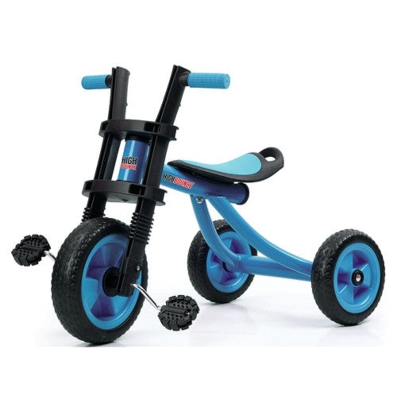 High Bounce Extra Tall Tricycle Ages 3-6 Blue