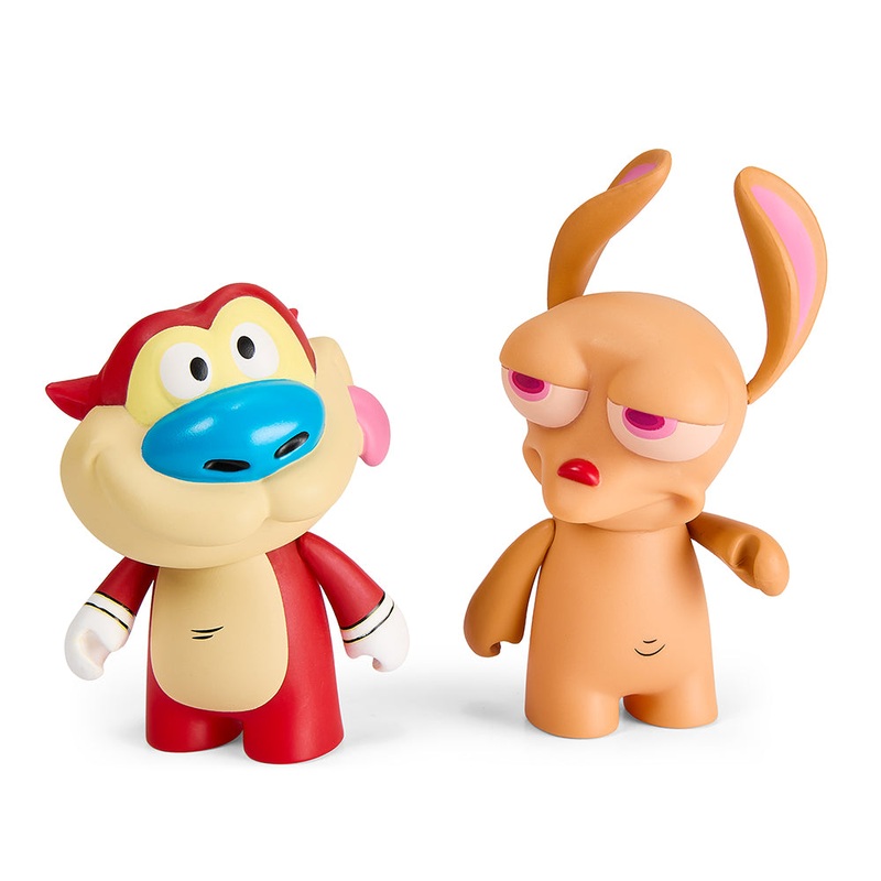 Ren & Stimpy 3″ Vinyl Figure 2-Pack