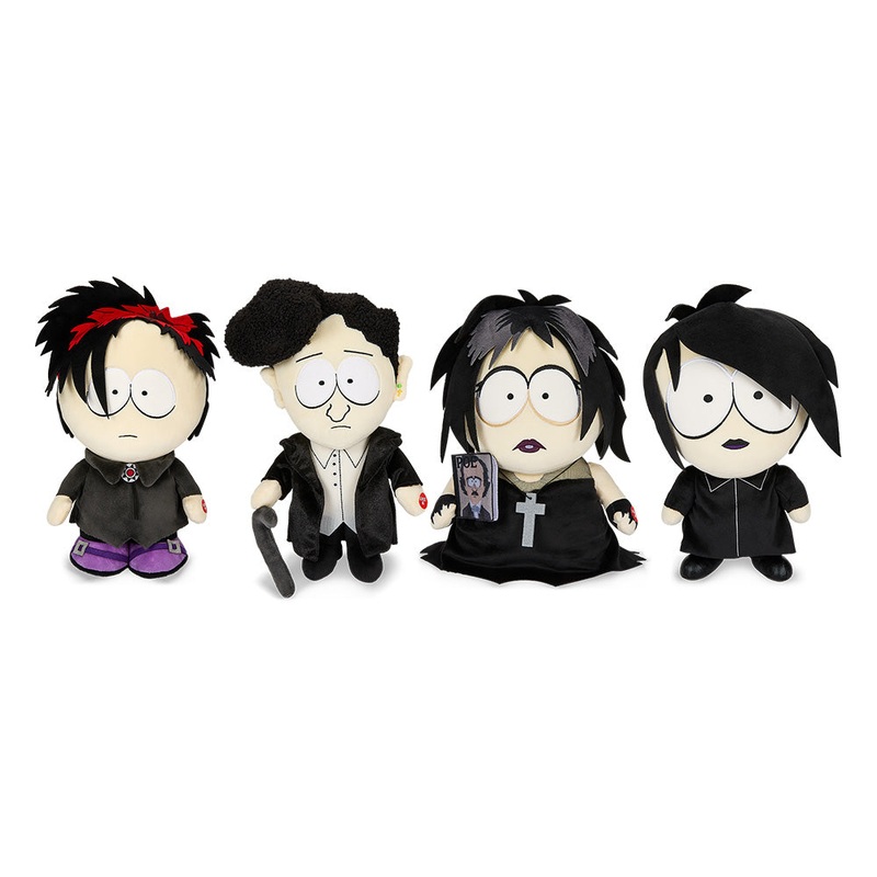 South Park Goth Kids 13″ Plush with Sound 4-Pack Bundle