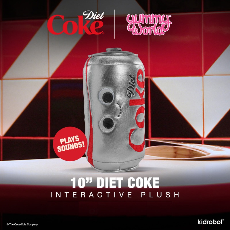Yummy World & Diet Coke 10 Can Plush with Sound