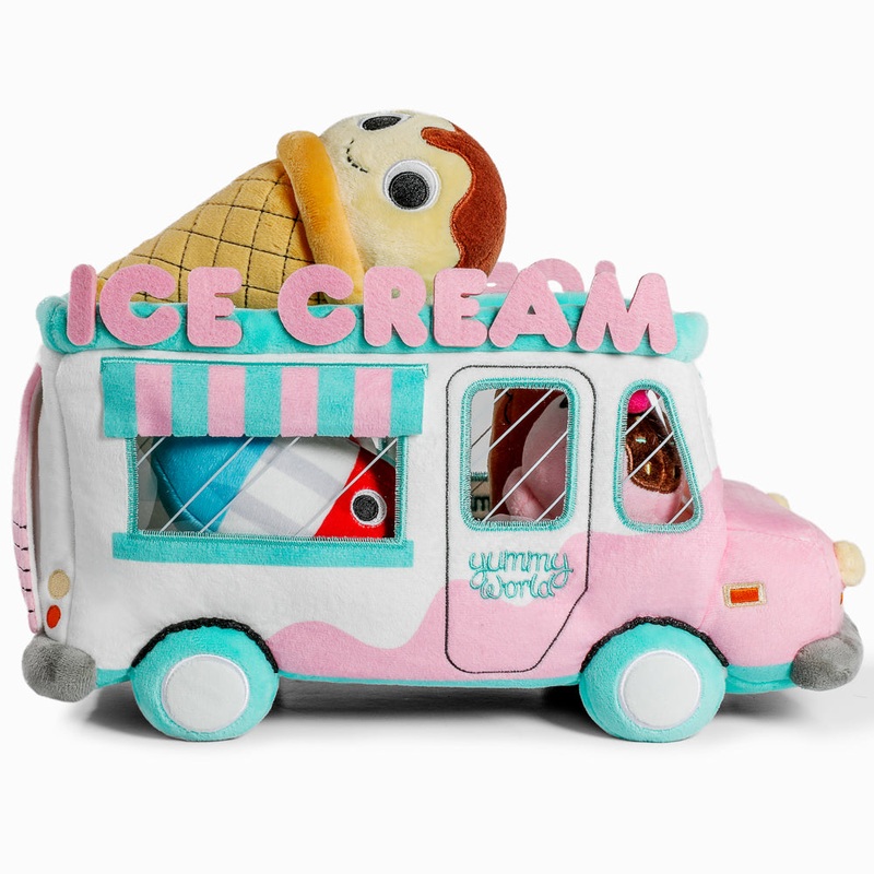 Yummy World Ice Cream Truck Interactive Plush with Sound