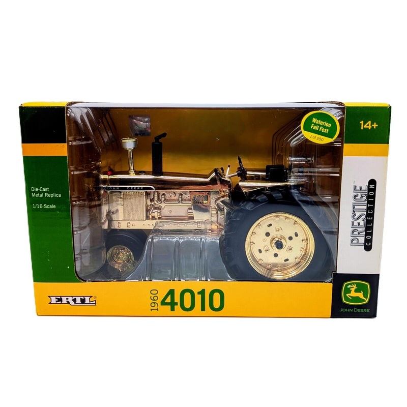 1/16 1960 John Deere 4010 Diesel Tractor Narrow Front Prestige Gold 1 of 250