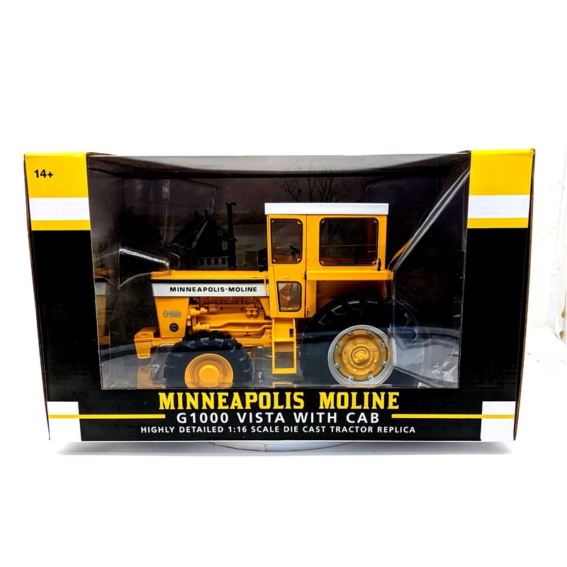 1/16 High Detail Minneapolis Moline G1000 Vista Tractor With Front Wheel Assist & Cab