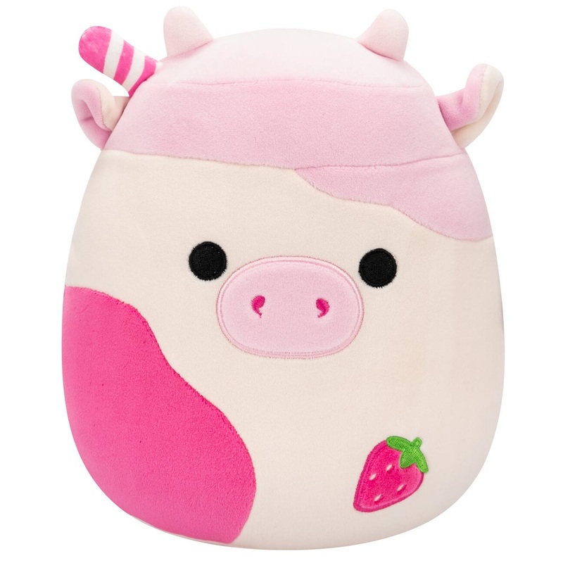 8-Inch Select Series Caedyn the Strawberry Milk Scented Cow 8″