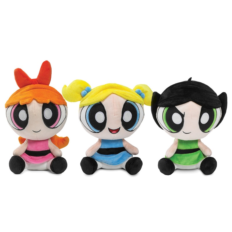 The Powerpuff Girls Phunny Plush Bundle 3-Pack