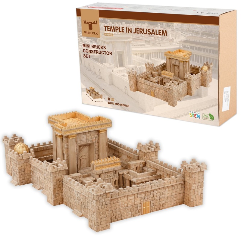 Wise Elk Real Plaster BEIS HAMIKDASH SET 1350 Piece