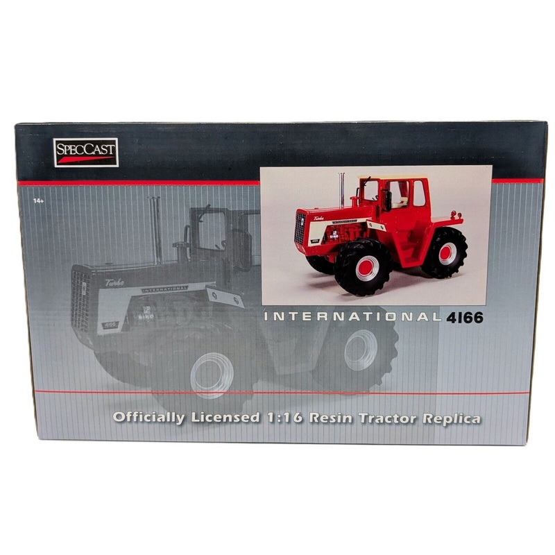 1/16 International Harvester 4wd 4166 Tractor With Cab, Near MINT