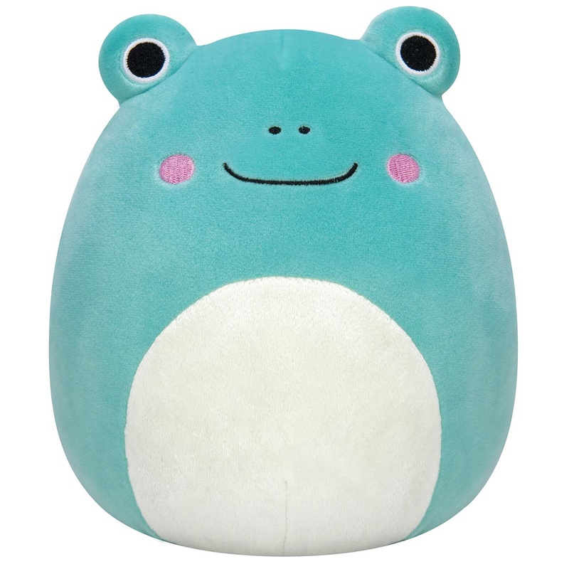 12-Inch Ludwig the Teal Frog with Mint Green Belly 12″