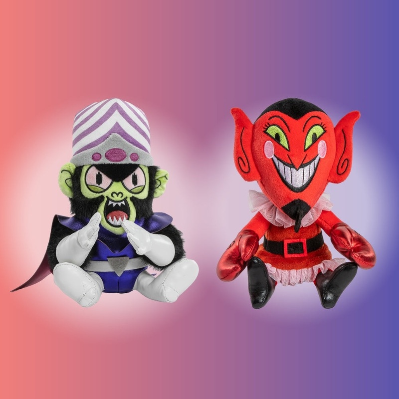 The Powerpuff Girls – HIM and Mojo Jojo Phunny Plush 2-Pack Bundle