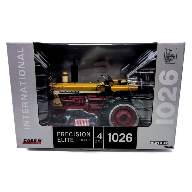 1/16 International Harvester 1026 Precision Elite tractor, Gold Demo Chaser