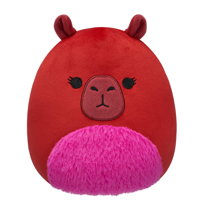 8-Inch Marcia the Maroon Capybara 8″
