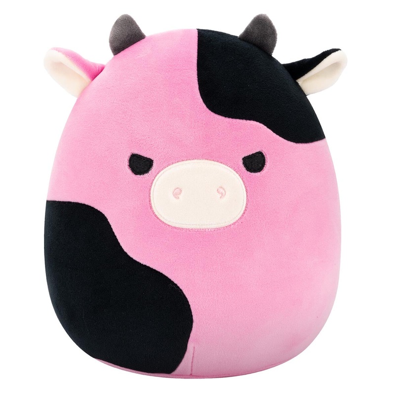8-Inch Pollyanna the Black and Pink Cow 8″