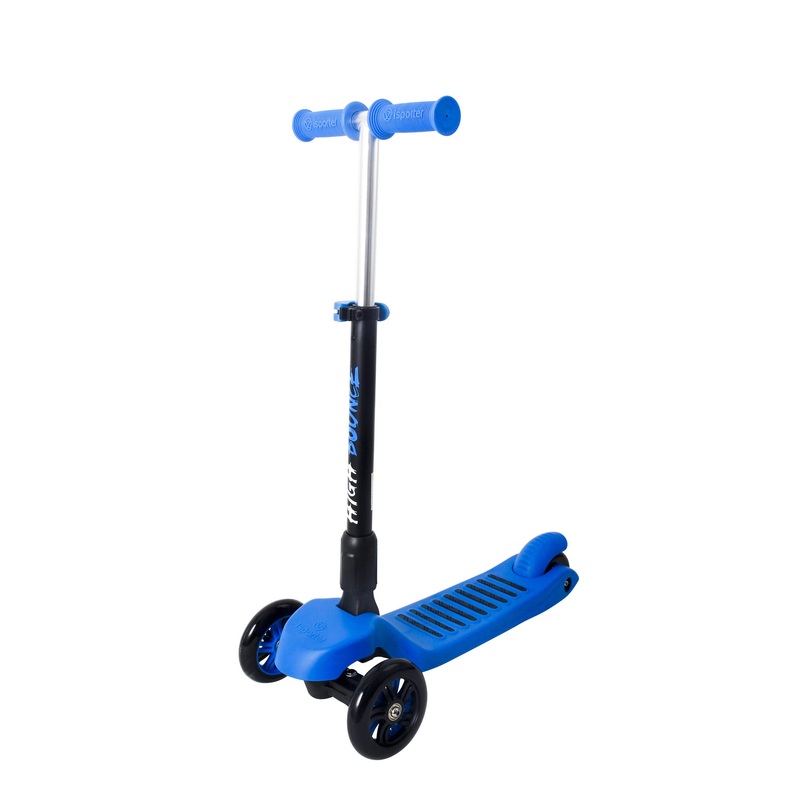 High Bounce Glider Deluxe Scooter with Adjustable T-bar Handle & Break Blue