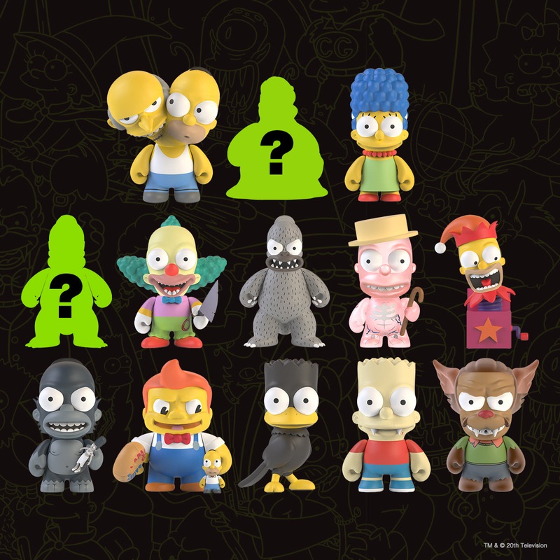 The Simpsons Treehouse of Horror Blind Box Mini Figure Series 2 Single Blind Boxed Figure