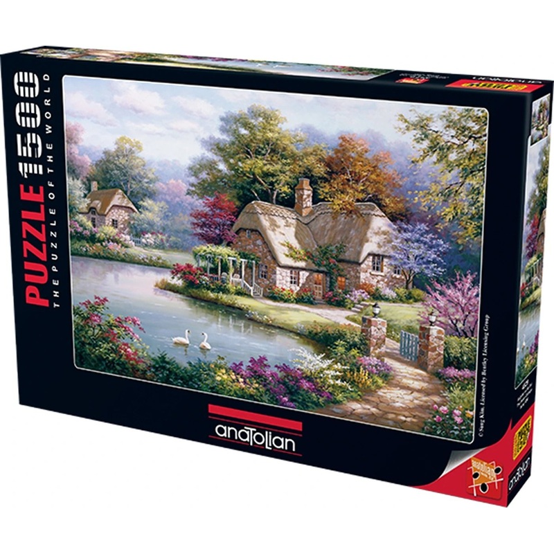 Swan Cottage Puzzle 1500 Piece