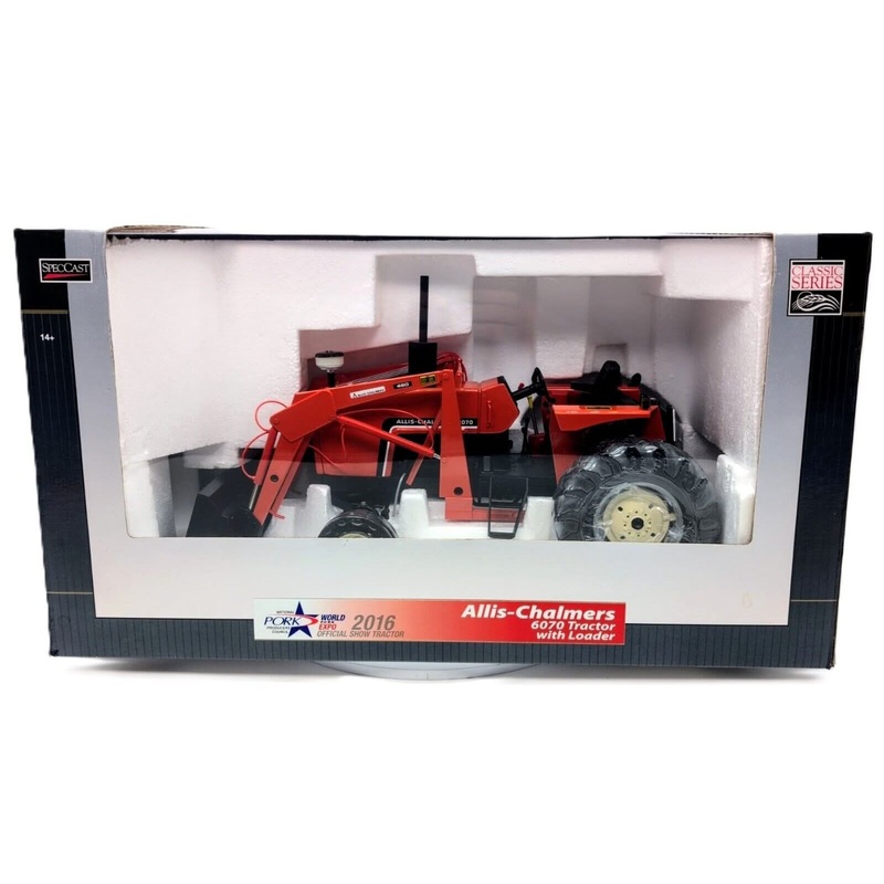 1/16 Allis Chalmers 6070 Tractor With Wide Front & Loader, 2016 World Pork Expo