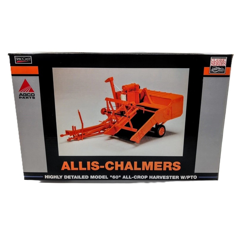 1/16 Allis Chalmers Model 60 All Crop Pull Type Combine OEM Sealed