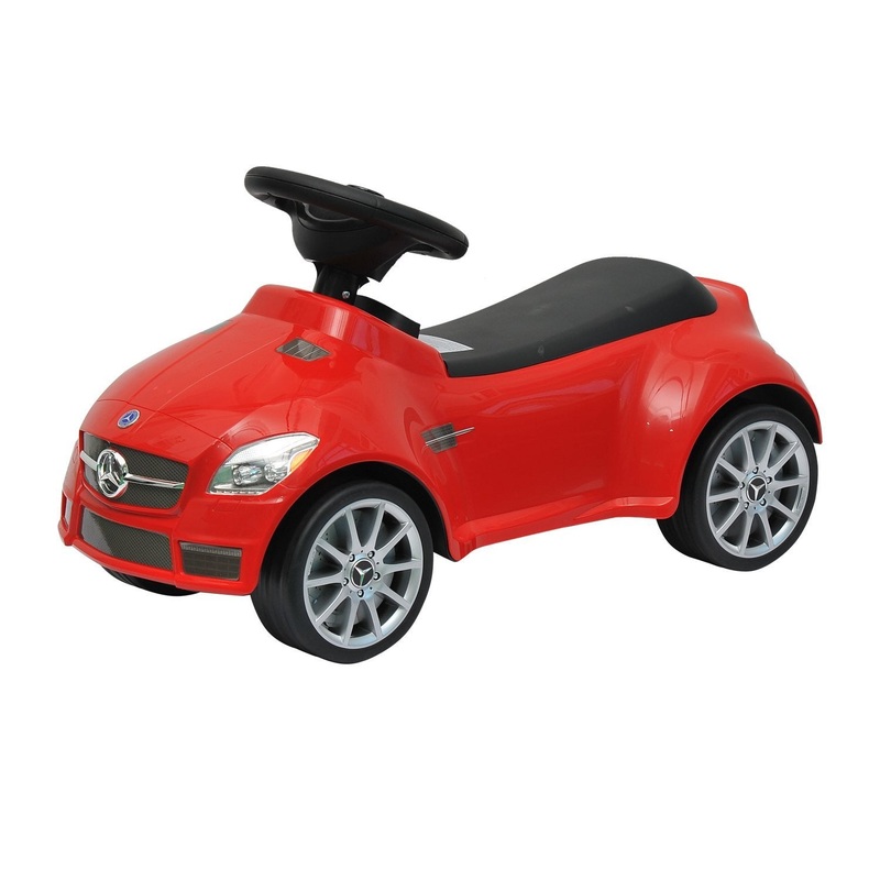 Mercedes SLK 55 AMG Push Ride Along Baby Walker – Red