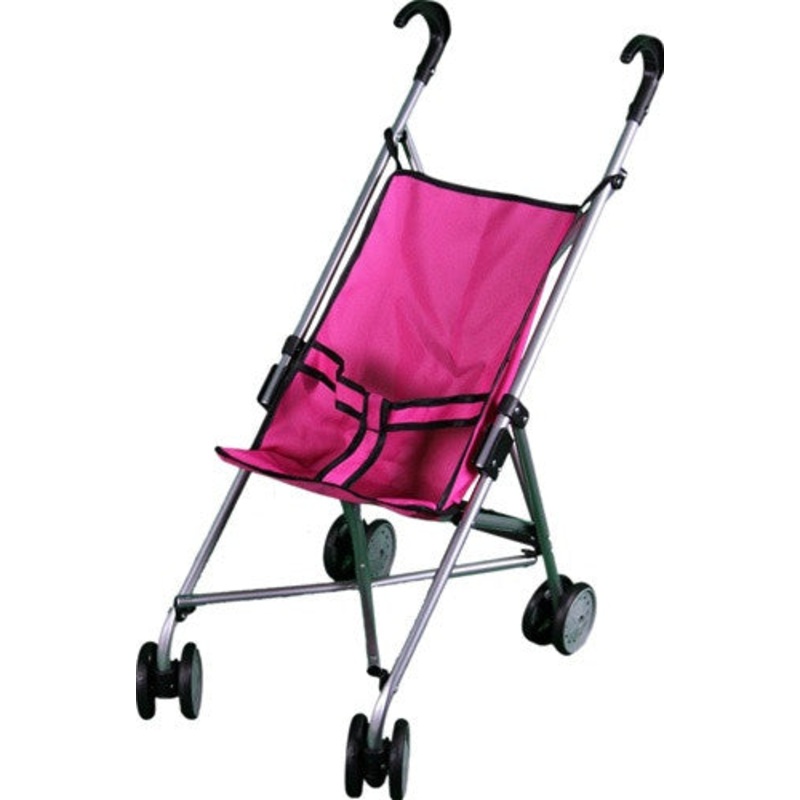 Mommy & Me Doll Stroller with Swiveling Wheels – 9302W