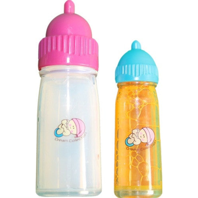 Mommy & Me Magic Milk & Juice Bottles with Crying and Drinking Sounds