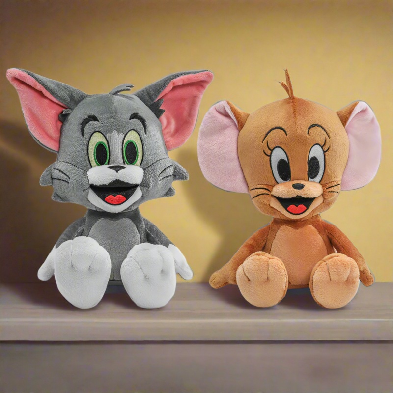 Tom and Jerry Phunny Plush Bundle