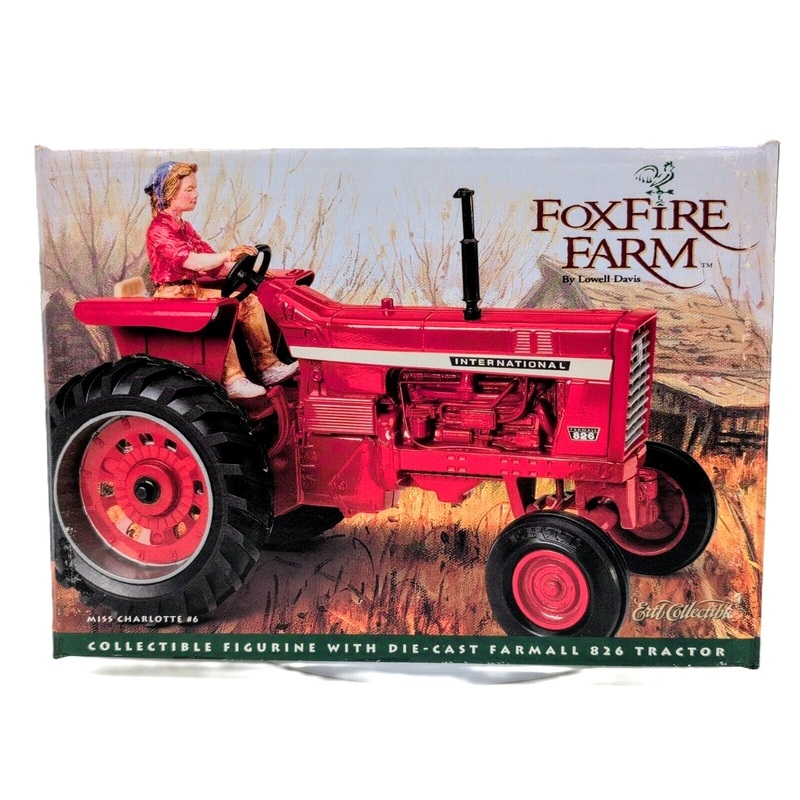 1/16 Fox Fire Farm International Harvester Farmall 826 Tractor Miss Charlotte #6
