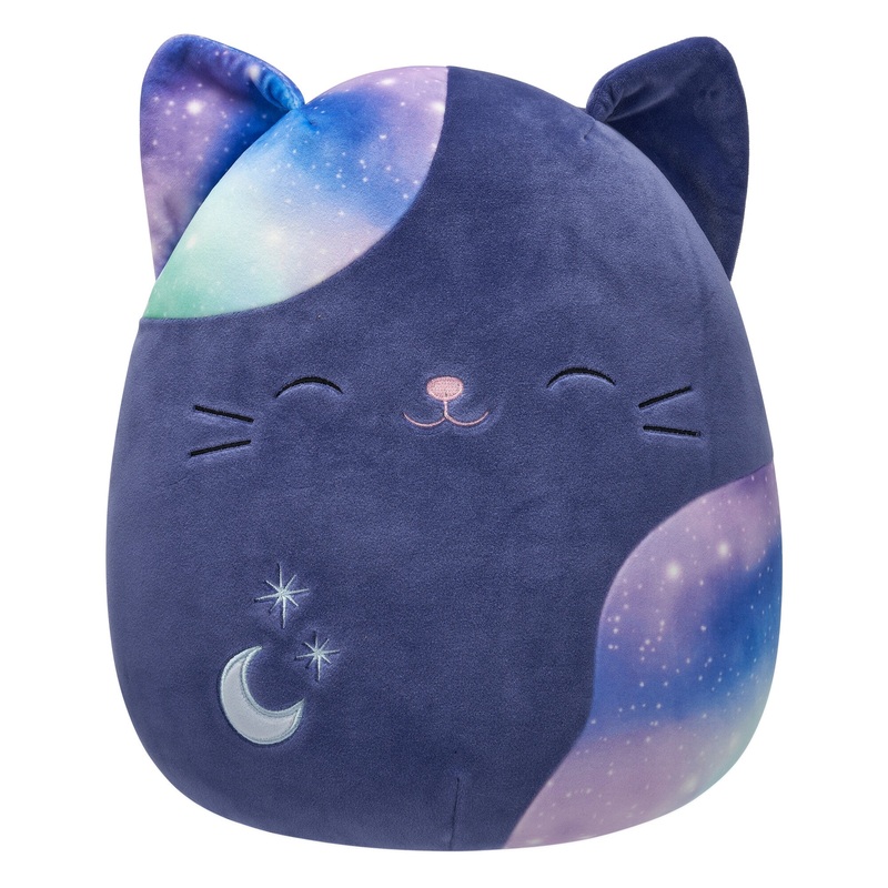 12-Inch Metta the Navy Blue Cat With Celestial Spots 12″