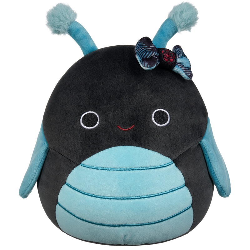 14-Inch Celie the Teal and Black Grasshopper with Bow 14″