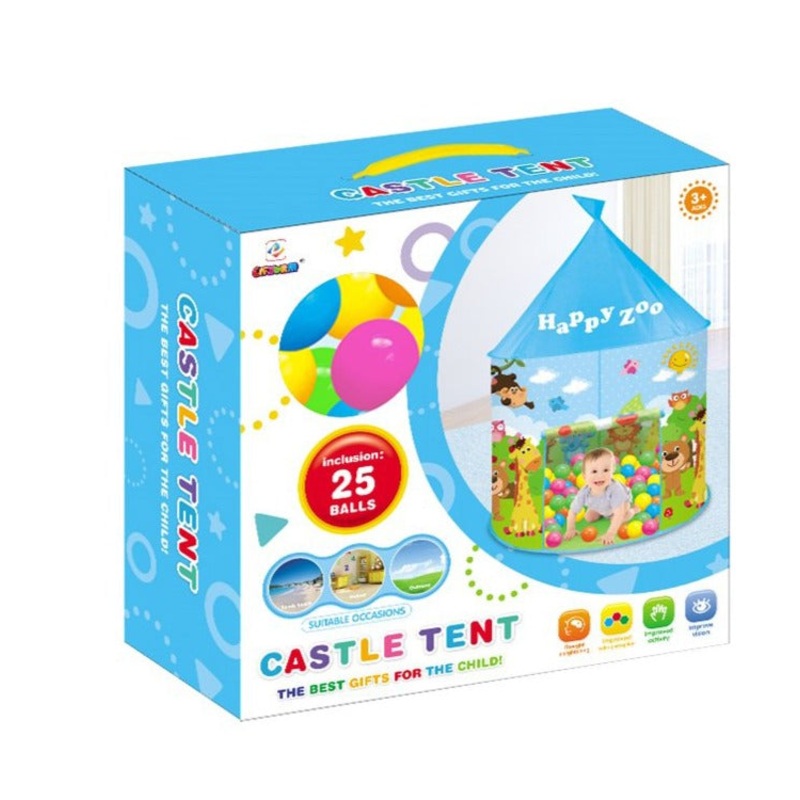 Tent With 25 Balls  Included 53 Tall