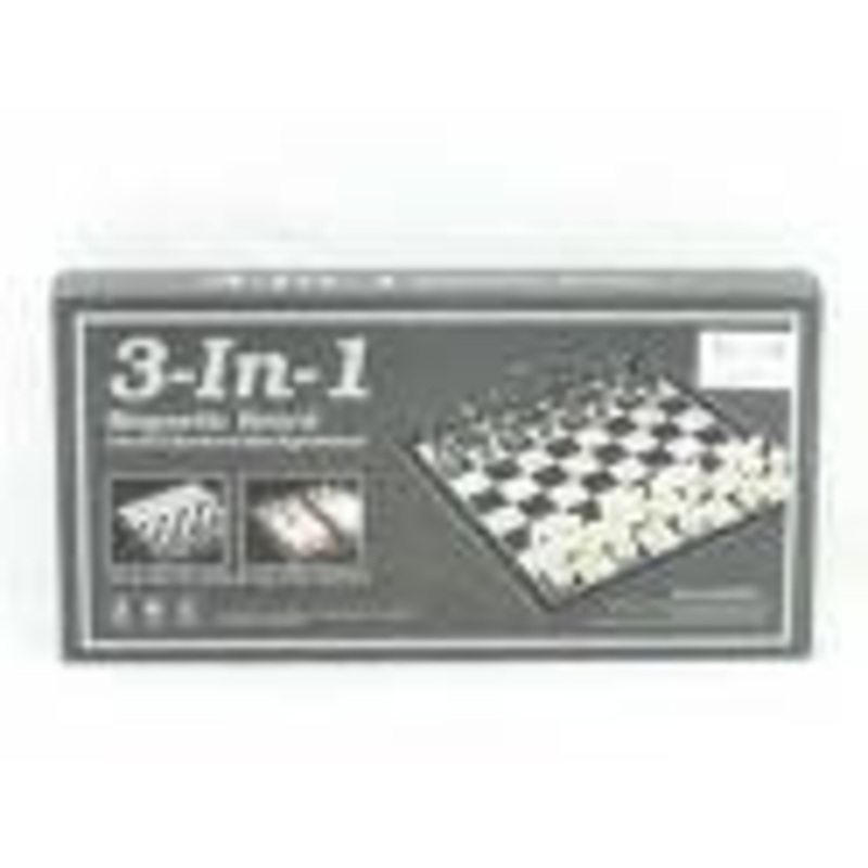 Travel, 3 in 1, Chess, Checkers & Backgammon Board Games