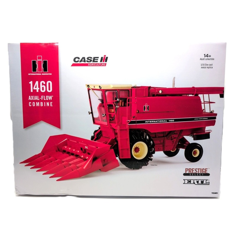 1/16 International 1460 Combine Corn & Grain Head ERTL Case IH Prestige ZFN44291