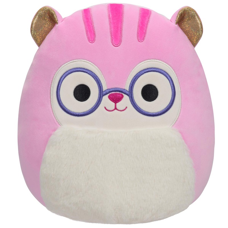 12-Inch TJ the Pink Squirrel with Glasses 12″