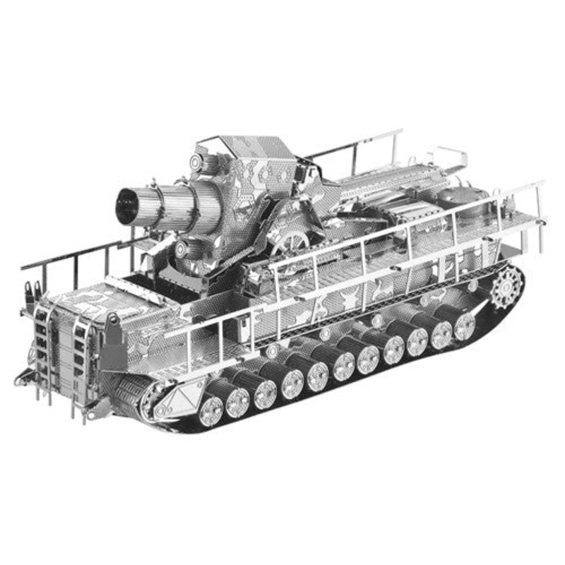 3D Metal Works Model, Tank, Laser Cut Puzzle