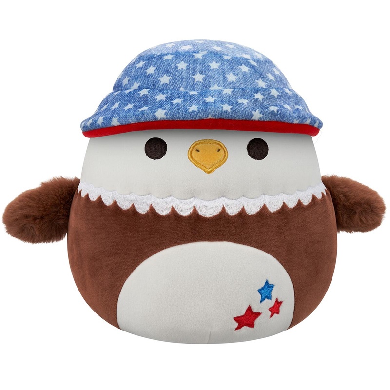 5-Inch Edward the Bald Eagle with Bucket Hat 5″