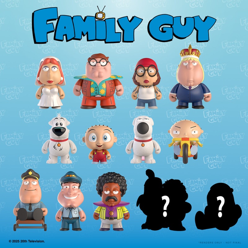 Family Guy: Freakin’ Sweet 3 Vinyl Mini Figure Blind Box Series (PRE-ORDER) Single Blind Boxed Figure (PRE-ORDER)