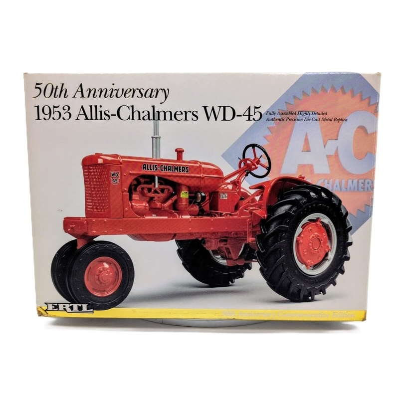 1/16 Allis Chalmers WD-45 Precision Tractor  50th Anniversary Edition Ertl