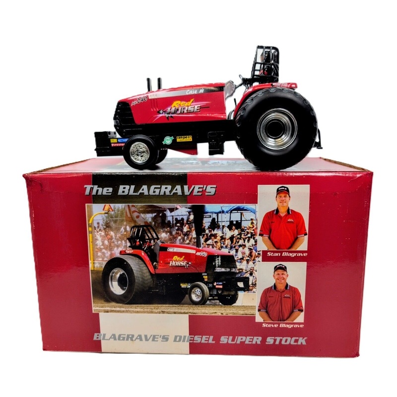 1/16 Case IH MX240 Blagraves Diesel Red Horse Pulling Tractor