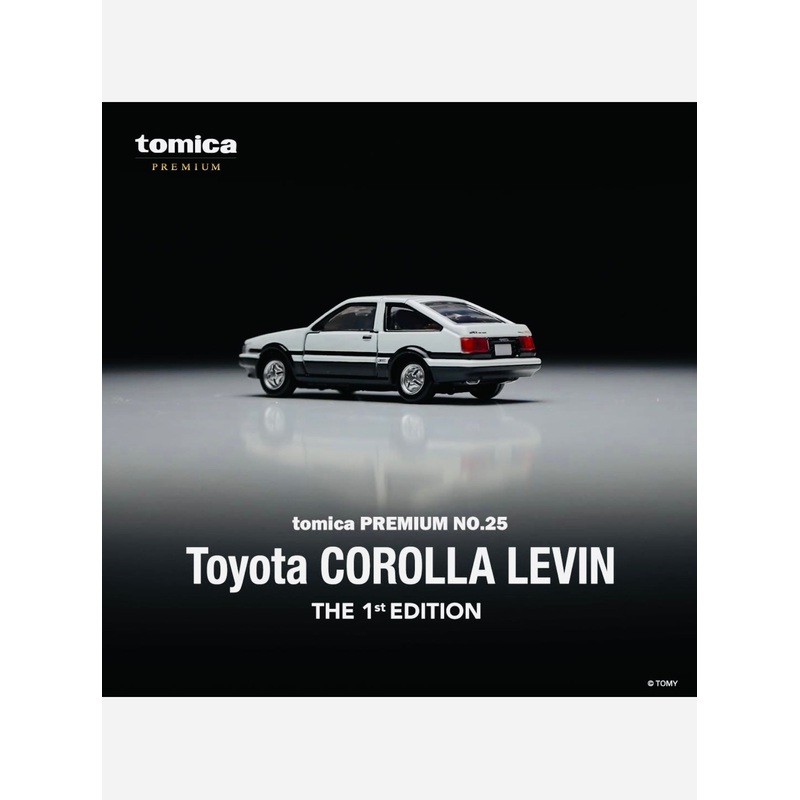 Tomica Factory Sealed Toyota Corolla Levin White #25