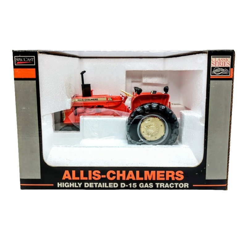 1/16 Allis Chalmers D-15 Highly Detailed Gas High-Crop Tractor