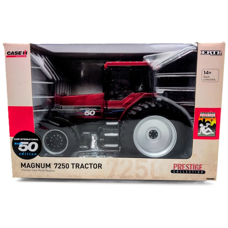 1/16 Case Magnum 7250 Tractor W/ Duals & Front Wheel Assist, Mark 50 edition