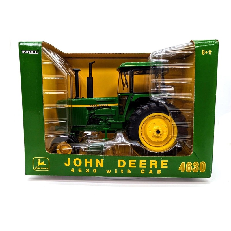 1/16 Ertl John Deere 4630 With Cab Tractor Plow City Toy Show