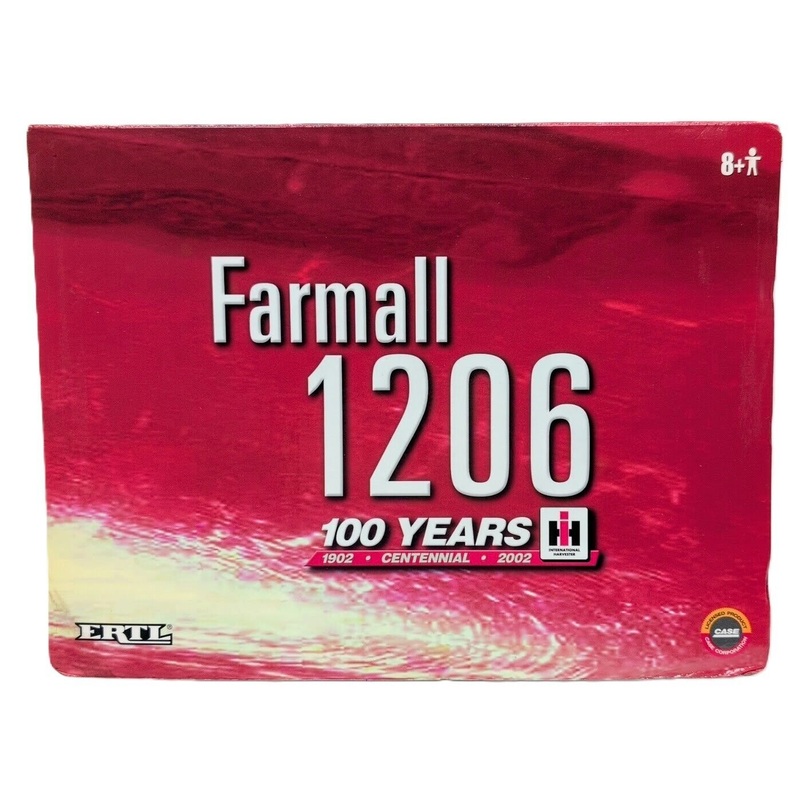 1/16 Farmall 1206 Tractor With Canopy, 100 Years of International Harvester