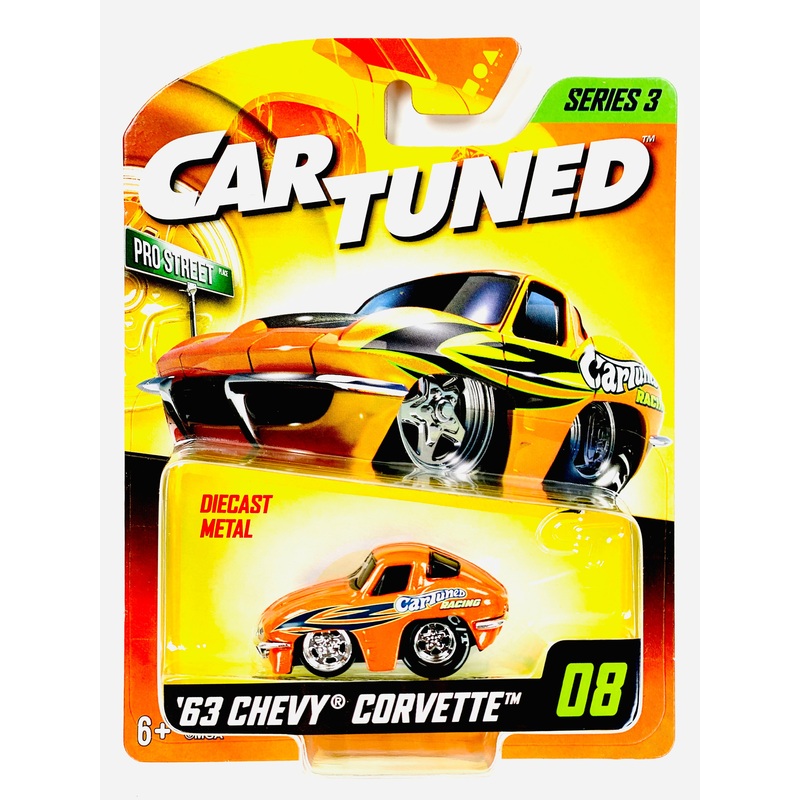 Car Tuned Series 3 1963 Chevrolet Corvette Stingray #08