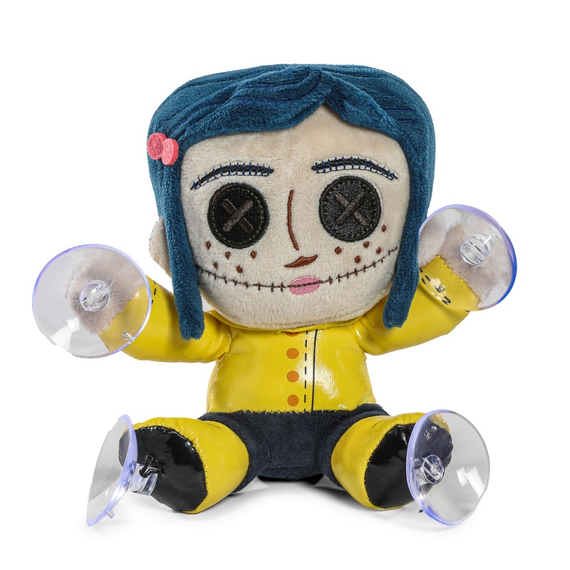 Coraline – Button-Eyed Coraline Plush Window Clinger